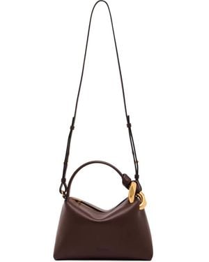 JW Anderson Small Corner Tote Bag - Brown