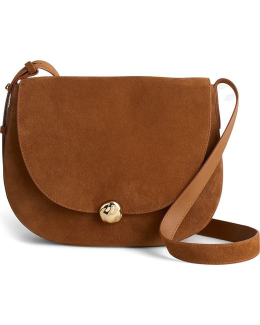 Madewell Brown The Dakota Large Saddle Bag